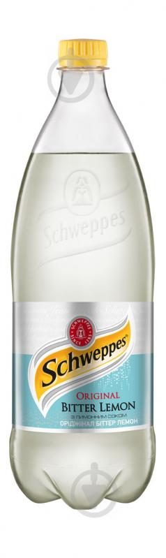 Безалкогольный напиток Schweppes Bitter Lemon 1 л (5449000044839) - фото 1