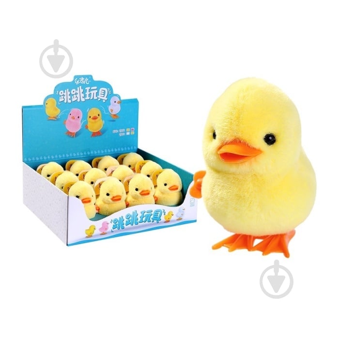 Игрушка заводная SHANTOU YISHENG Цыпленок Q179 - фото 1 Игрушка заводная SHANTOU YISHENG Цыпленок Q179 - фото 1