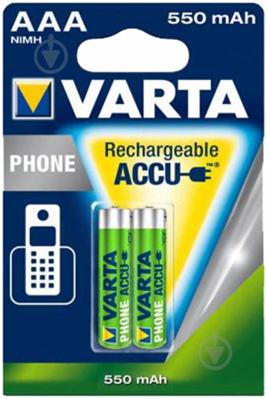 Аккумулятор Varta Phone ACCU 550mAh NI-MH (58397101402) - фото 1