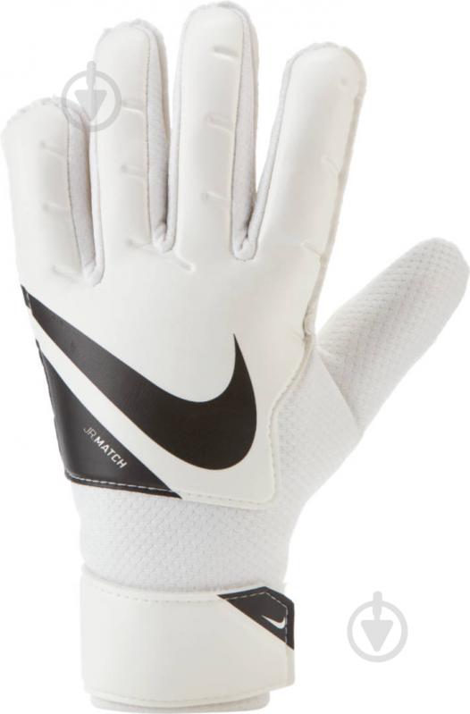 Вратарские перчатки Nike Jr. Goalkeeper Match CQ7795-100 6 белый - фото 1