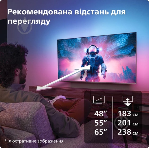 Телевізор Philips 48OLED819/12 - фото 18