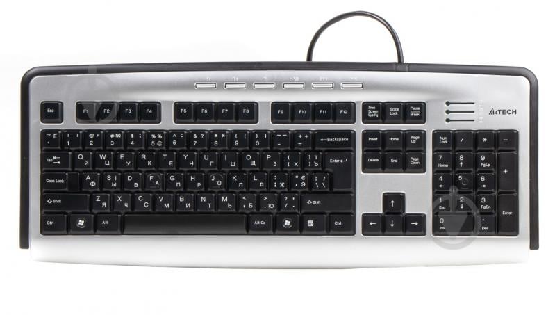 Клавиатура A4Tech (KL-23MUU USB (Silver)) - фото 1