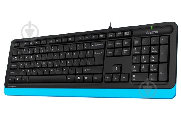 Клавиатура A4Tech (FK10 (Blue)) blue - фото 4