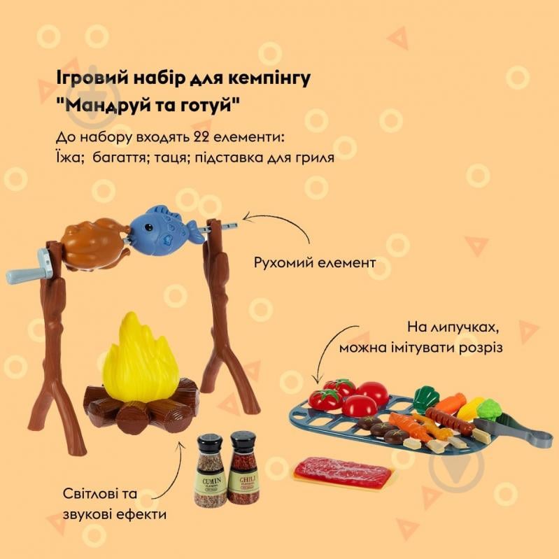 Ігровий набір OTAMANKO Мандруй та готуй 532.02.57 - фото 2 Ігровий набір OTAMANKO Мандруй та готуй 532.02.57 - фото 2