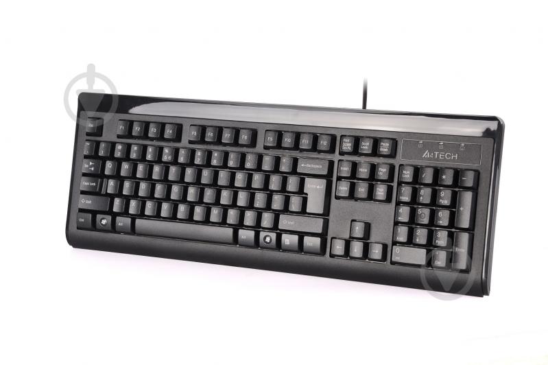 Клавиатура A4Tech (KB-8A USB (Black)) black - фото 2 Клавиатура A4Tech (KB-8A USB (Black)) black - фото 2