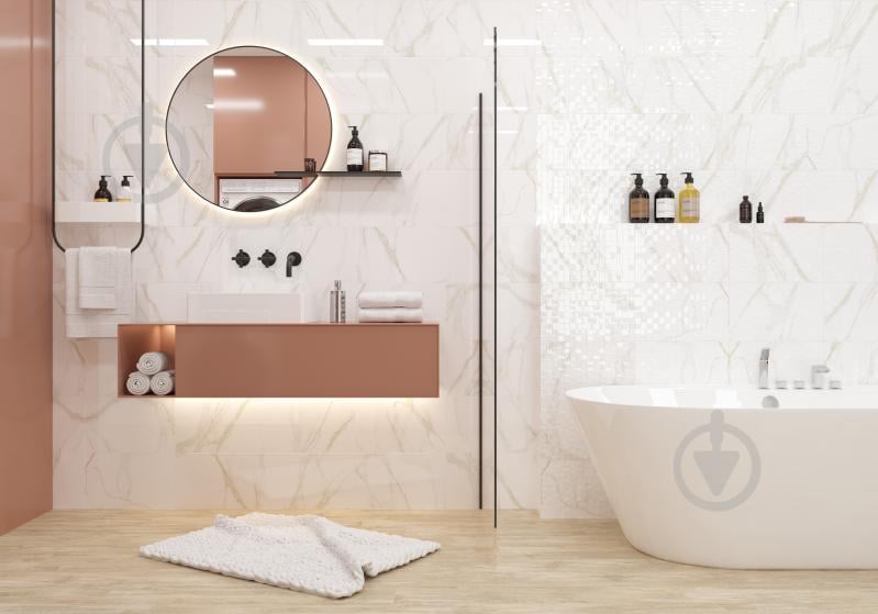 Плитка Golden Tile Alessandro beige relief 851061 25x40 см - фото 2