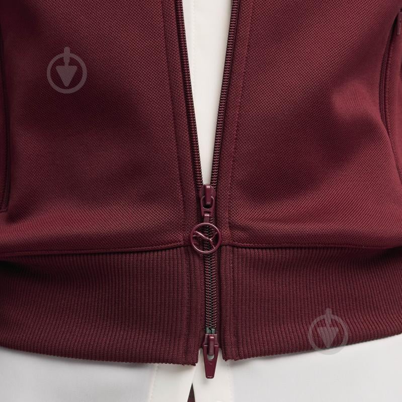 Джемпер Puma T7 ALWAYS ON Short Track Jacket 62979696 р.S бордовий - фото 4