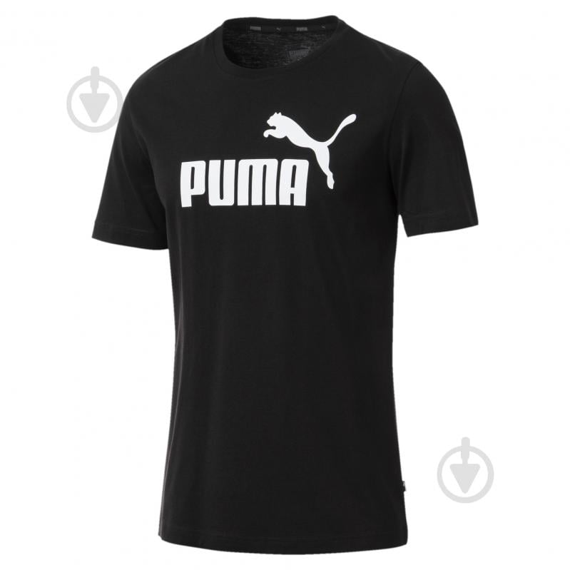 Футболка Puma Essentials Tee 85174001 р.2XL черный - фото 1