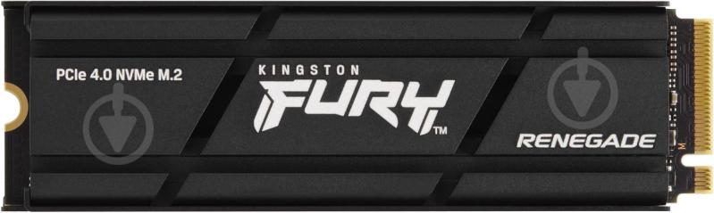 SSD-накопитель Kingston Fury Renegade + радиатор 1024GB M.2 PCI Express 4.0 x4 3D TLC NAND (SFYRSK/1000G) - фото 1