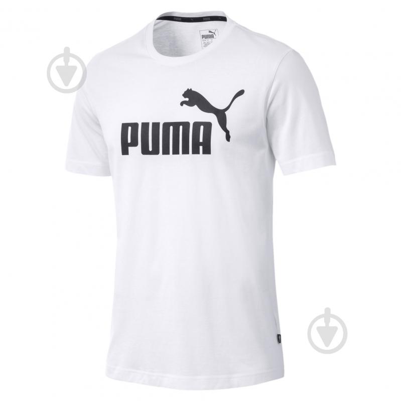 Футболка Puma Essentials Tee 85174002 р.L белый - фото 1