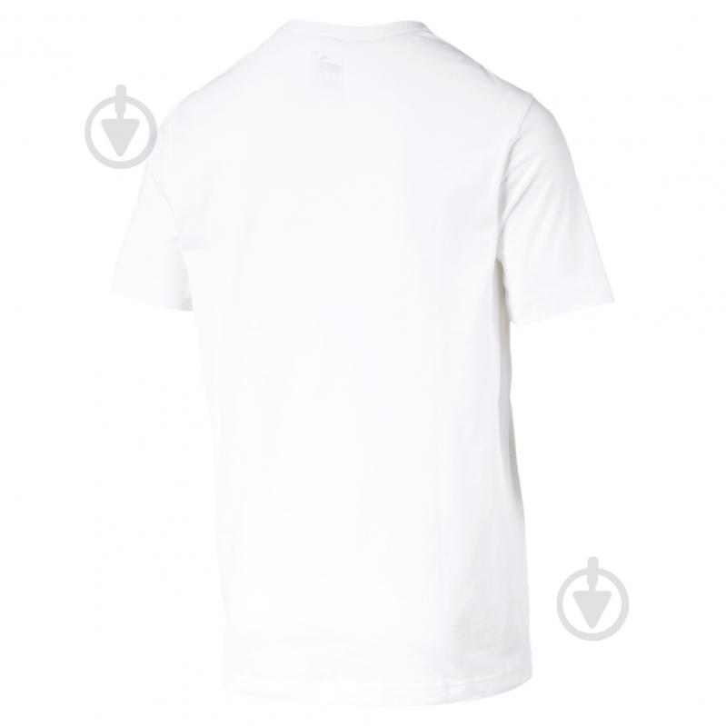 Футболка Puma Essentials Tee 85174002 р.L белый - фото 2