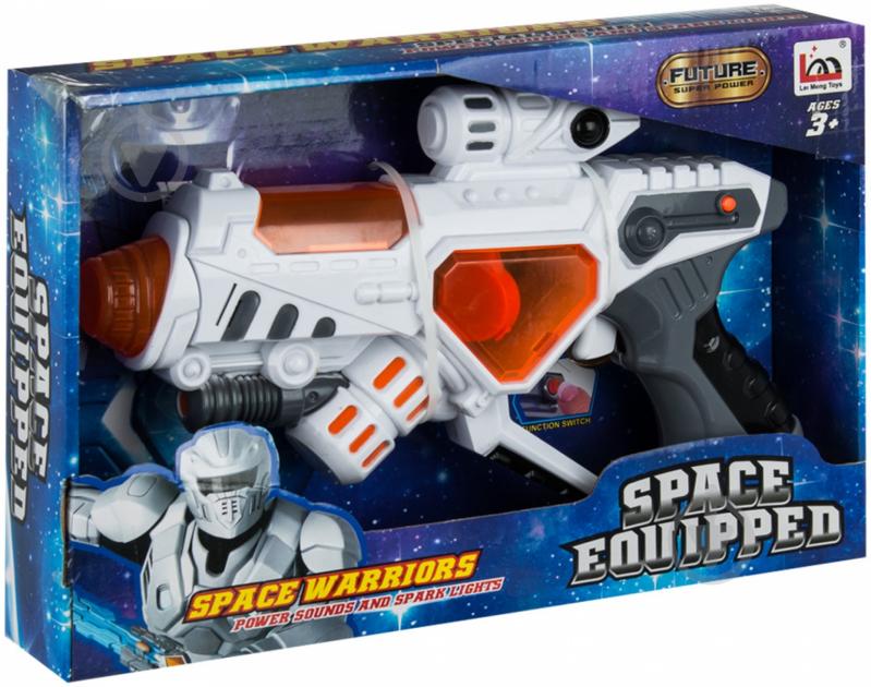 Бластер Lei Meng Toys космический LM666-4 - фото 3 Бластер Lei Meng Toys космический LM666-4 - фото 3