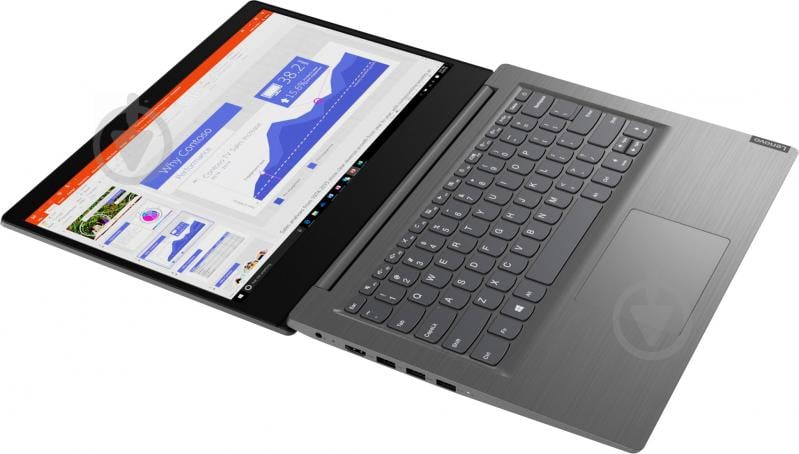 Ноутбук Lenovo V14-IIL 14" (82C400SERA) iron grey - фото 4