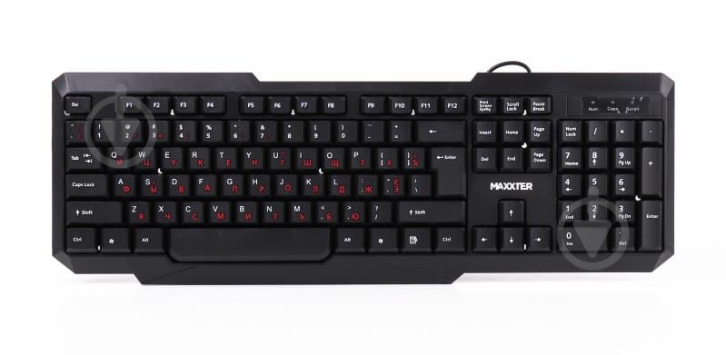 Клавиатура Maxxter (KB-211-U) black - фото 1