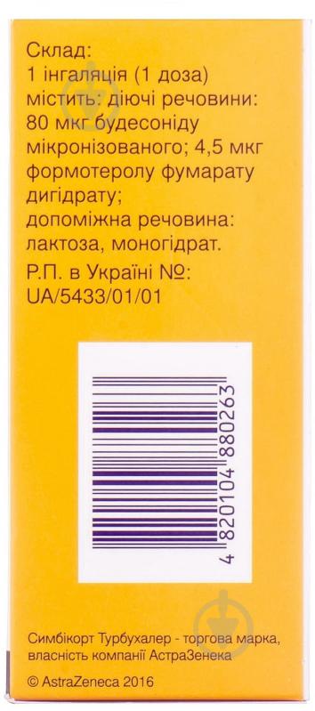Симбікорт турбухалер порошок - фото 2