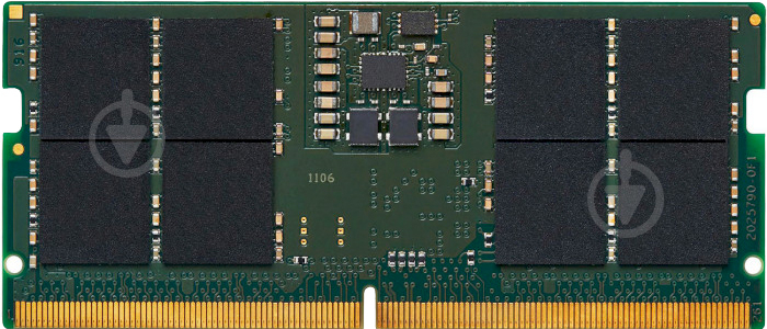 Оперативна пам'ять Kingston SODIMM DDR5 8 GB (1x8GB) 4800 MHz (KVR48S40BS6-8) KVR ValueRAM - фото 1