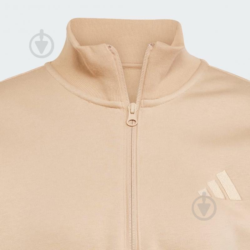 Джемпер Adidas ALL SZN Fleece Loose Quarter-Zip JV7248 р.S коричневий - фото 6 Джемпер Adidas ALL SZN Fleece Loose Quarter-Zip JV7248 р.S коричневий - фото 6