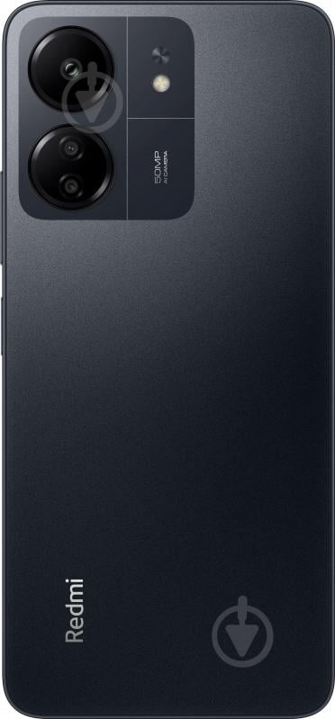 Смартфон Xiaomi Redmi 13C 4/128GB midnight black (Redmi 13C 4/128GB NFC Black) - фото 7