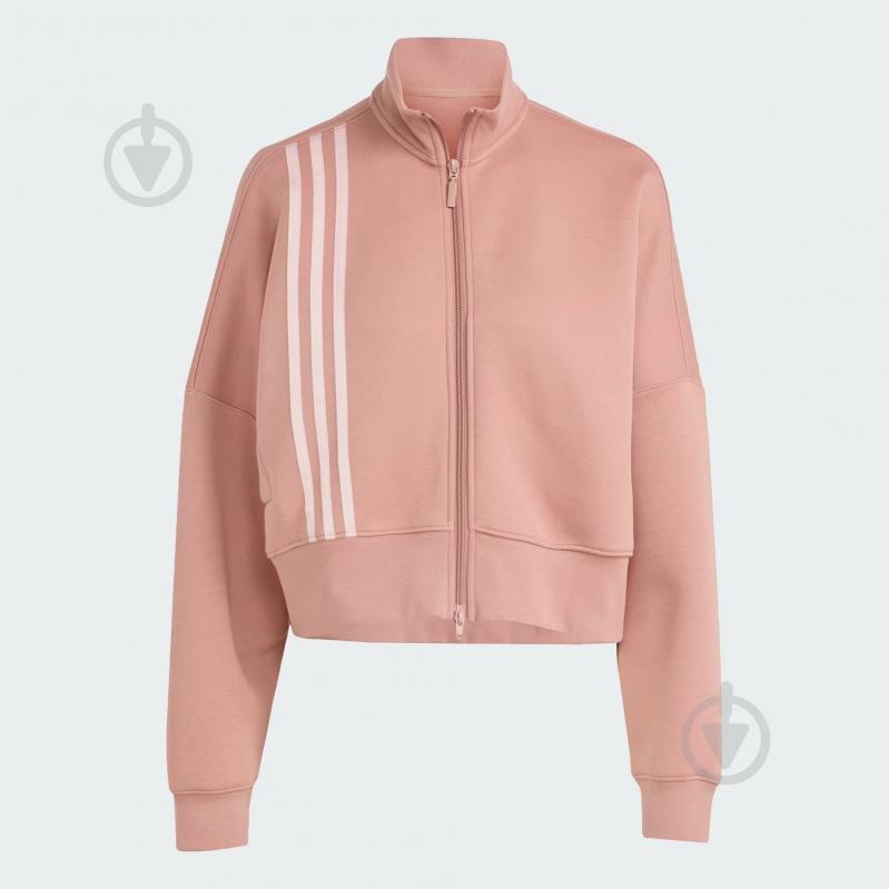 Свитшот Adidas 3 STRIPES ZIPUP JW3609 р.S коричневый - фото 6 Свитшот Adidas 3 STRIPES ZIPUP JW3609 р.S коричневый - фото 6