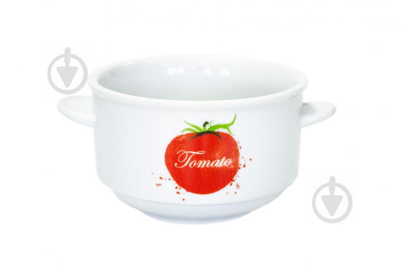 Бульйонниця з ручками Tomatoes 15,9 см 21-279-093 Keramia - фото 1