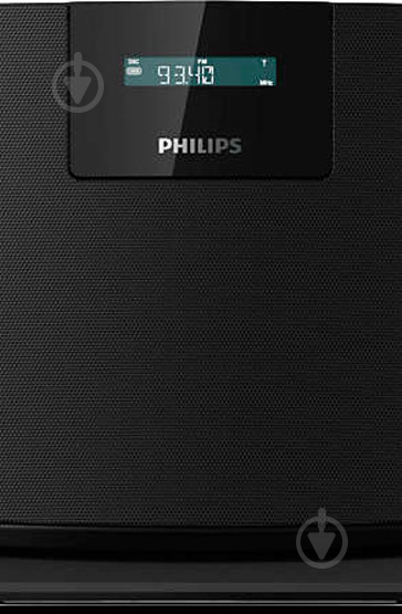 Акустична система Philips TAM2505 2.0 black 10 W Fm/Dab+ aux in (TAM2505/10) - фото 4