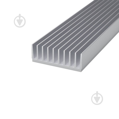 Профиль 94х33 мм 2 м алюминий/серебро - фото 1