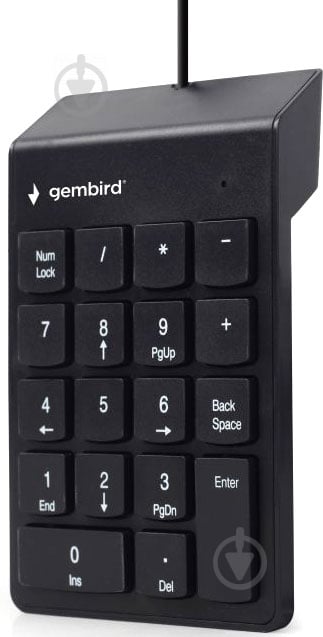 Клавиатура Gembird KPD-U-02 (KPD-U-02) цифровая black - фото 1