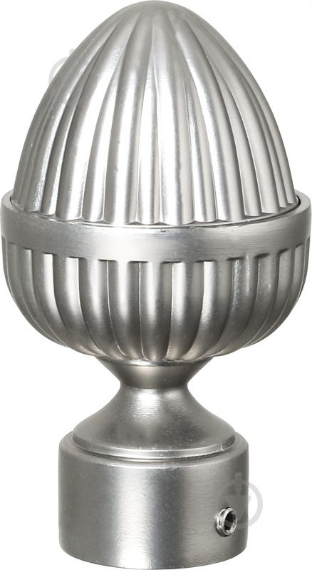 Комплект Cardinal Одеон одинарний d16 мм 240 см сатин нікель - фото 2 Комплект Cardinal Одеон одинарний d16 мм 240 см сатин нікель - фото 2