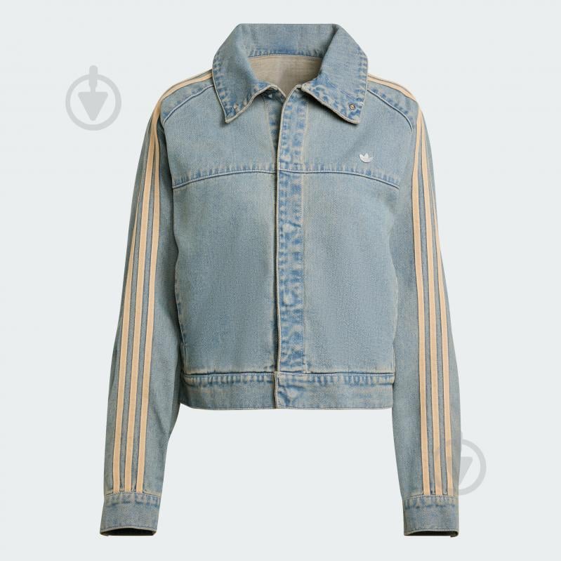 Джемпер Adidas P ESS DENIM JKT JY2872 р.S синий - фото 6 Джемпер Adidas P ESS DENIM JKT JY2872 р.S синий - фото 6
