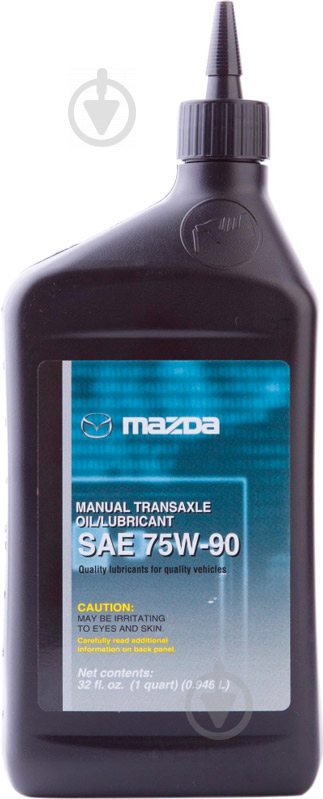 Мастило трансмісійне Mazda Front Axle Lubricant 75W-90 1 л (0000-77-5W90-QT) - фото 1