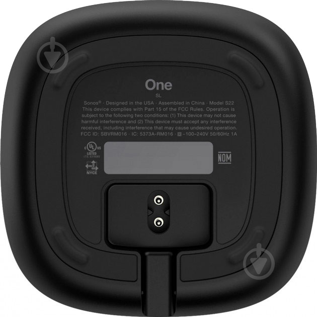 Акустична система Sonos One SL 1.0 black (ONESLEU1BLK) - фото 4