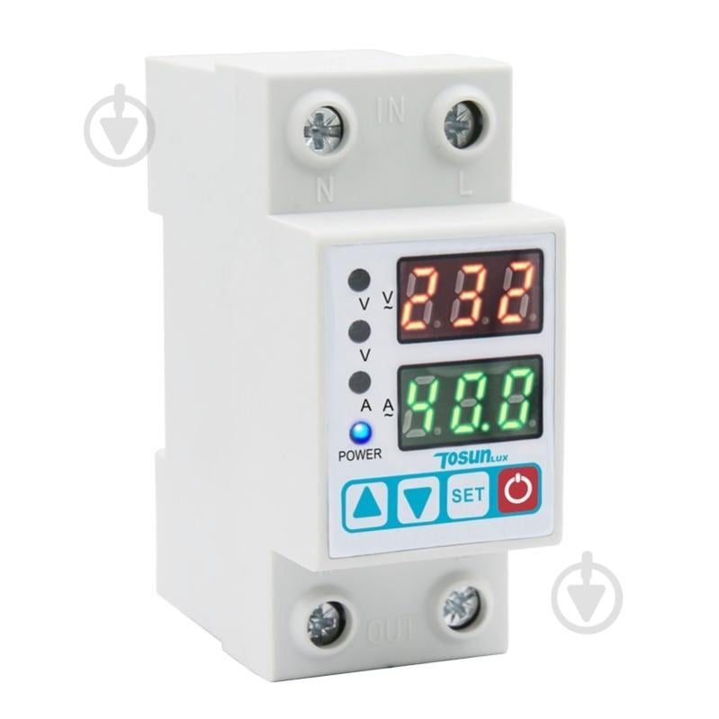 Реле напруги та струму TosunLux TDP2-1 40А 1NO 230В - фото 1