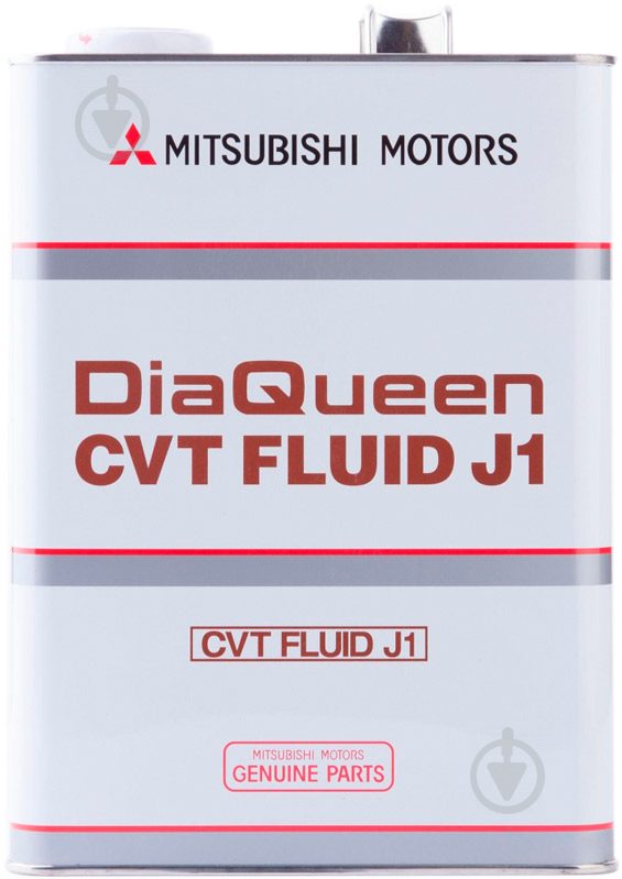 Масло трансмиссионное Mitsubishi DiaQueen CVT J-I CVT 4 л (S0001610) - фото 1