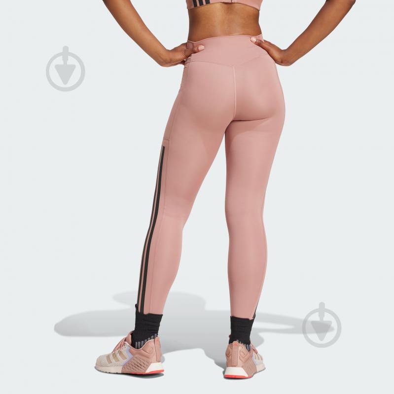 Лосини Adidas OPT 3S 1/1 JI8764 р.L рожевий - фото 2 Лосини Adidas OPT 3S 1/1 JI8764 р.L рожевий - фото 2