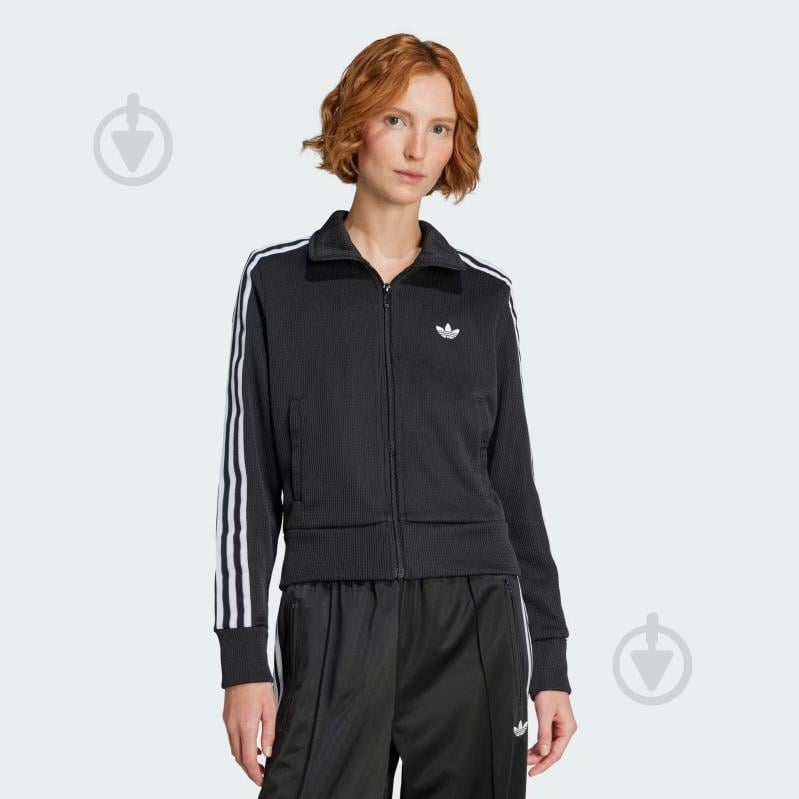 Джемпер Adidas FIREBIRD TT JY2613 р.S чорний - фото 1 Джемпер Adidas FIREBIRD TT JY2613 р.S чорний - фото 1