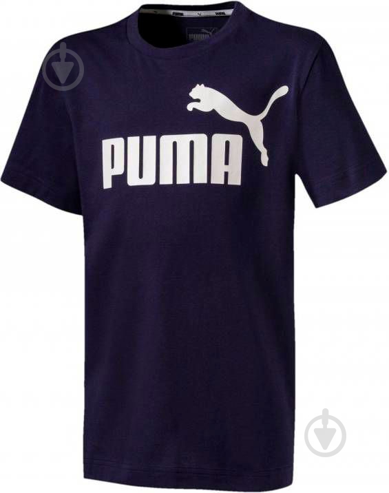 Футболка Puma Essentials Tee B 852542061 темно-синий - фото 1