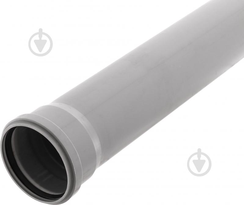 Труба канализационная Wavin 110x1000 - фото 1