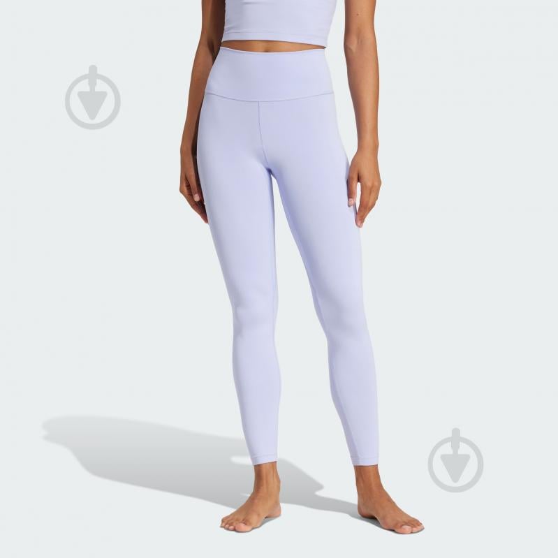 Лосины Adidas All Me 7/8 L JI8357 р.L фиолетовый - фото 1