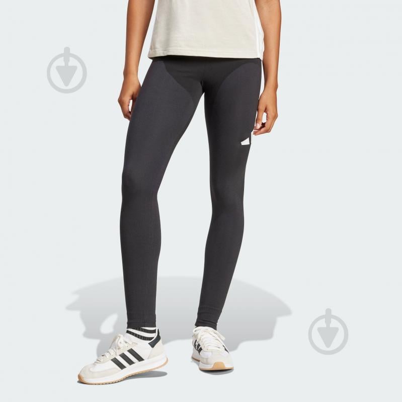 Лосины Adidas W BL SJ LEG JH1182 р.L черный - фото 1 Лосины Adidas W BL SJ LEG JH1182 р.L черный - фото 1