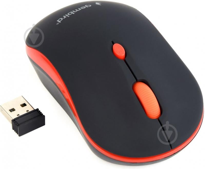 Мышка Gembird MUSW-4B-03-R red - фото 1 Мышка Gembird MUSW-4B-03-R red - фото 1