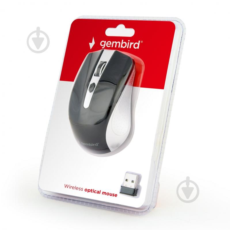 Мышка Gembird MUSW-4B-04-SB silver - фото 3 Мышка Gembird MUSW-4B-04-SB silver - фото 3