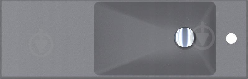Умывальник Miraggio SHANGHAI R MIRASTONE gray - фото 2