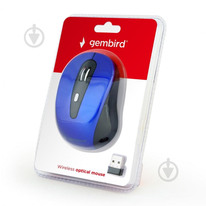 Мышка Gembird MUSW-6B-01-B blue - фото 3