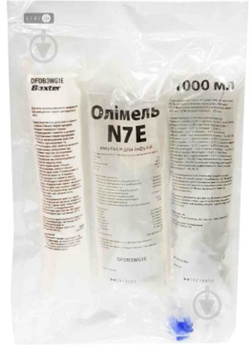 Олимель N7E д/инф. №4 в пак. трехкамер. Пласт. жидкость 1500 мл - фото 1