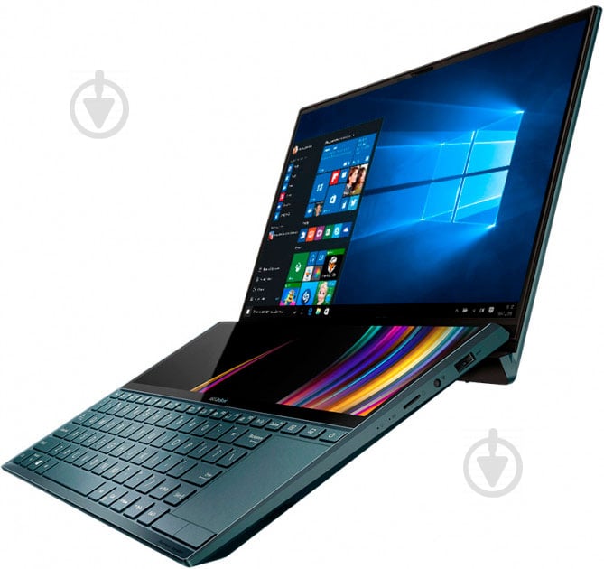 Ноутбук Asus ZenBook Duo UX481FL-BM067T 14" (90NB0P61-M05510) celestial blue - фото 7