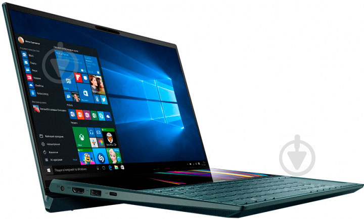 Ноутбук Asus ZenBook Duo UX481FL-BM067T 14" (90NB0P61-M05510) celestial blue - фото 5