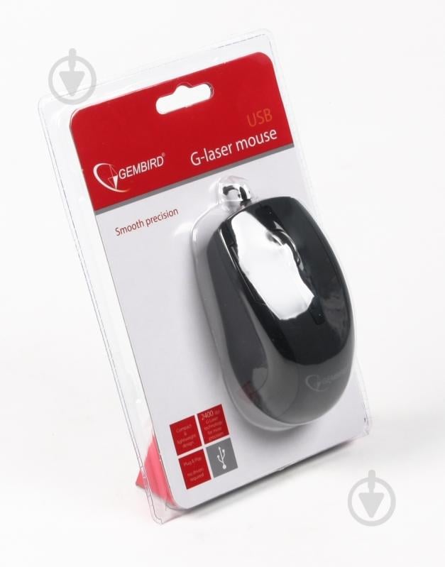 Мышка Gembird MUS-GU-01 black - фото 3