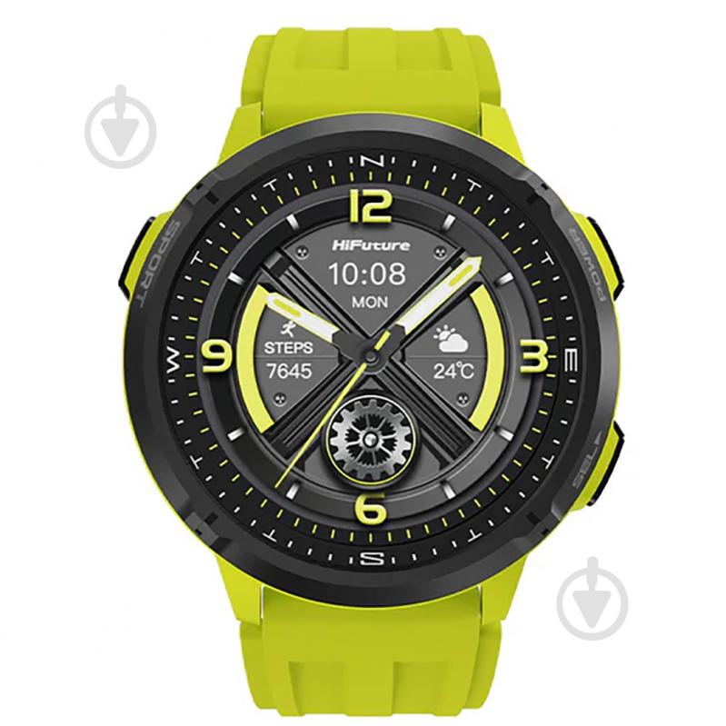 Смарт-часы HiFuture MIX 3 (mix3.fluorescentyellow) - фото 1 Смарт-часы HiFuture MIX 3 (mix3.fluorescentyellow) - фото 1