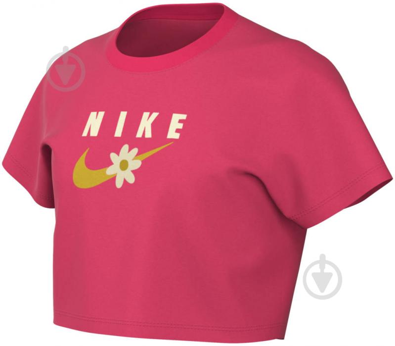 Футболка Nike G NSW TEE ENERGY BOXY FRILLY DO1351-666 р.M рожевий - фото 6