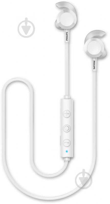 Наушники Philips TAE4205 In-ear Wireless Mic white (TAE4205WT/00) - фото 1